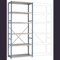 Manuflex RP1324.5007 Fachbodenregal-Grundmodul 200 kg (B x H x T) 970 x 2500 x 600 mm Stahl pulverbeschichtet