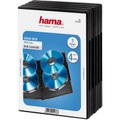 Hama 51186 DVD Double Slim BOX - DVD-Leerhülle (Schwarz)