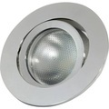 Megatron MT75202 Decoclic Einbauring EEK: abhängig v. Leuchtmittel (A++ - E) LED GU10, GU5.3 Aluminium (matt)