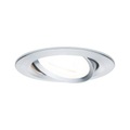 Paulmann 93432 Nova Einbauleuchte EEK: A+ (A++ - E) LED GU10 6.5 W Aluminium (gebürstet)