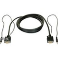 Bachmann VGA / Klinke Anschlusskabel [1x VGA-Stecker, Klinkenstecker 3.5 mm - 1x VGA-Stecker, Klinkenstecker 3.5 mm] 10
