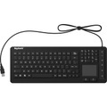 Keysonic, Keysonic KSK-6231 INEL (US) USB-Tastatur US-Englisch, QWERTY, Windows® Schwarz Silikonmembran, Wasserdicht (IPX7),