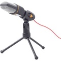 Gembird MIC-D-03 PC-Mikrofon Schwarz Kabelgebunden inkl. Stativ