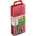 Fischer 653979 Senkkopfschrauben 6 mm 70 mm Kreuzschlitz Pozidriv galvanisch verzinkt 10 St.