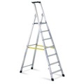 ZARGES 42457 Aluminium Stufen-Stehleiter klappbar 9.1 kg