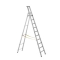 ZARGES 41380 Aluminium Stufen-Stehleiter klappbar 14.5 kg