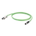 Weidmüller, Weidmüller 1044470015 Sensor-/Aktor-Datensteckverbinder, konfektioniert Stecker, gerade 1 St.