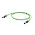 Weidmüller, Weidmüller 1059330050 Sensor-/Aktor-Datensteckverbinder, konfektioniert M12 Stecker, gerade, Buchse, gerade 1 St.
