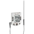 TFA 14.1503 Küchen-Thermometer Ofen- und Kerntemperatur, mit Touchscreen, mit Timer, Alarm Schwein, Rind, Reh, Lamm,