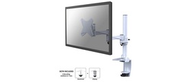 NewStar FPMA-D1330WHITE 1fach Monitor-Tischhalterung 25,4 cm (10) - 76,2 cm (30) Neigbar+Schwenkbar, Rotierbar