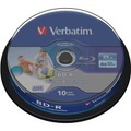 Verbatim 10er-Spindel Blu-ray-Rohlinge 25 GB printable, 6x Speed