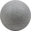 Heitronic, Heitronic 35957 Mundan Gartenleuchte Kugel LED, Energiesparlampe E27 11 W Granit-Grau (matt)