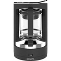 Krups KM468910 Kaffeemaschine Schwarz Fassungsvermögen Tassen=12 mit Druckbrühsystem