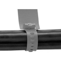 Panduit CM4S-L8 CM4S-L8 Kabelbinder Grau mit Beschriftungsfeld, mit offenem Binderende 1 St.