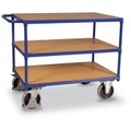 VARIOfit SW-600.512 Tischwagen Stahl pulverbeschichtet Traglast (max.): 500 kg Enzianblau (RAL 5010)