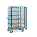 Fetra 4392 Schrankwagen Stahl pulverbeschichtet Traglast (max.): 750 kg Brillantblau (RAL 5007)