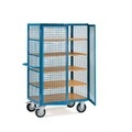 Fetra 4393 Schrankwagen Stahl pulverbeschichtet Traglast (max.): 750 kg Brillantblau (RAL 5007)
