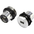 Micro USB-Einbaubuchse 2.0 Buchse, Einbau Micro USB-01 Micro USB Buchse auf Micro USB Stecker TRU COMPONENTS Inhalt: 1
