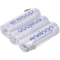 Panasonic, Akkupack 3x Mignon (AA) Z-Lötfahne NiMH Panasonic eneloop Reihe F1x3 3.6 V 1900 mAh
