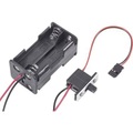 Modelcraft, Modellbau Batteriebox mit Schalter Stecksystem: Futaba Modelcraft