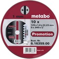 Metabo, Metabo 616359000 Trennscheibe gerade 125 mm 22.23 mm 10 St.