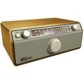 UKW Tischradio Sangean WR-12 AUX, MW, UKW Walnuss
