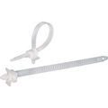 TRU COMPONENTS 1592899 TC-PHV150203 Kabelbinder 150 mm Natur mit Spreizanker 100 St.