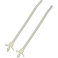 TRU COMPONENTS 1592911 TC-PWVS100203 Kabelbinder 112 mm Natur mit Spreizanker 1 St.
