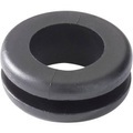 HellermannTyton, HellermannTyton HV1208-PVC-BK-M1 Kabeldurchführung Klemm-Ø (max.) 8 mm PVC Schwarz 1 St.