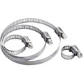TRU COMPONENTS 544920 Schlauchschellen Sechskantschraubenkopf mit Schlitz Silber 1 St.