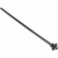 HellermannTyton 111-85350 T50SD6 Kabelbinder 160 mm Schwarz mit Spreizanker und Teller 1 St.