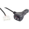 TRU COMPONENTS, TRU COMPONENTS Kfz-Stecker zum Anschluss einer Sitzheizung inkl. Kabel Belastbarkeit Strom max.=15 A
