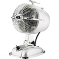 CasaFan Retrojet Tischventilator 24 W (Ø x H) 18.2 cm x 32 cm Silber, Chrom