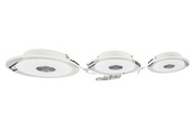 Paulmann Premium Line Whirl LED-Einbauleuchte, 3er