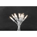 Warmweiß leuchtende Minilichterkette LED 35-flg