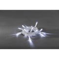 Konstsmide 1408-203 Micro-Lichterkette Innen batteriebetrieben 20 LED Kalt-Weiß