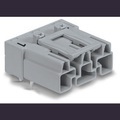 WAGO Netz-Steckverbinder WINSTA MIDI Serie (Netzsteckverbinder) WINSTA MIDI Stecker, Einbau horizontal Gesamtpolzahl: 3