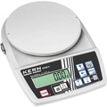 Kern Briefwaage Wägebereich (max.) 2 kg Ablesbarkeit 0.01 g netzbetrieben, batteriebetrieben Weiß