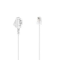 HAMA, Hama DSL Anschlusskabel [1x TAE-F-Stecker - 1x RJ45-Stecker 8p2c] 3 m Weiß