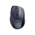 Logitech Marathon M705 - Maus - ergonomisch - Für Rechtshänder - Laser - 7 Tasten - kabellos - 2.4 GHz - kabelloser