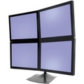 Ergotron DS100 4fach Monitor-Standfuß 25,4 cm (10) - 61,0 cm (24) Rotierbar