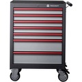 TOOLCRAFT Werkstattwagen WSW-307 7 Schubladen Abmessungen:(L x B x H) 681 x 459 x 1000 mm 5 flache Schübe á 75 mm Höhe ·