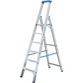 Krause 124500 Aluminium Stufen-Stehleiter Arbeitshöhe (max.): 2.70 m Silber 5.4 kg
