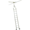 KRAUSE, Krause 819406 Aluminium Regalleiter Arbeitshöhe (max.): 2.50 m Silber 13 kg