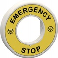 Schneider Electric ZBY9W2G330 Leuchtring (B x H) 9.3 mm x 60 mm EMERGENCY STOP Rot 1 St.