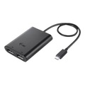 Adapter USB-C > Dual DisplayPort 4K