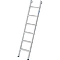 KRAUSE, Krause 124401 Aluminium Anlegeleiter Arbeitshöhe (max.): 2.70 m Silber 3.6 kg