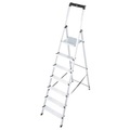 Krause 126252 Aluminium Stufen-Stehleiter Arbeitshöhe (max.): 3.50 m Silber 6 kg