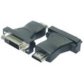 LogiLink DVI / HDMI Adapter [1x DVI-Buchse 24+1pol. - 1x HDMI-Stecker] Schwarz