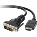 Belkin DVI / HDMI Anschlusskabel [1x DVI-Stecker 18+1pol. - 1x HDMI-Stecker] 3 m Schwarz